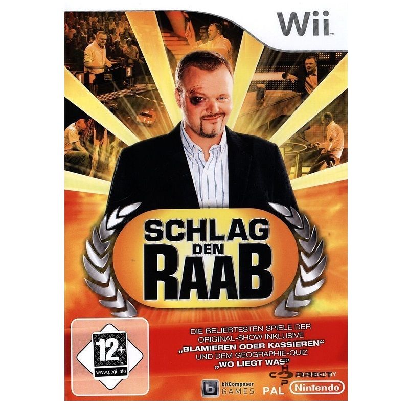 Schlag den Raab - Das 3. Spiel, Nintendo Wii játékprogram, német nyelvű