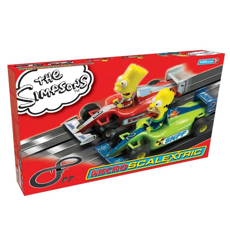 Micro Scalextric The Simpsons Grand Prix Race Set G1117 autós versenypálya