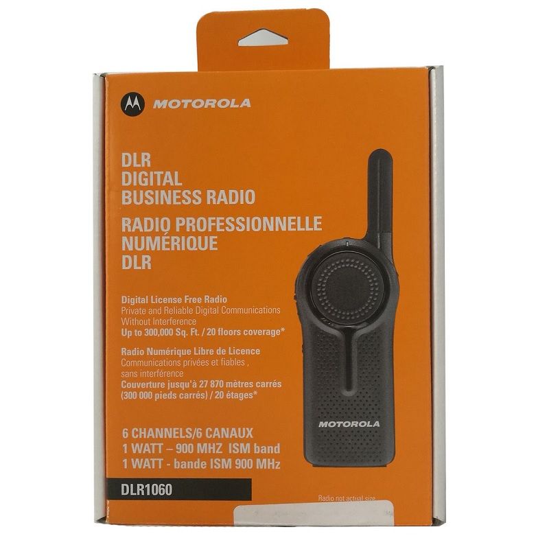 Motorola DLR1060 adóvevő + Motorola HKLN4604 fülmikrofon szett