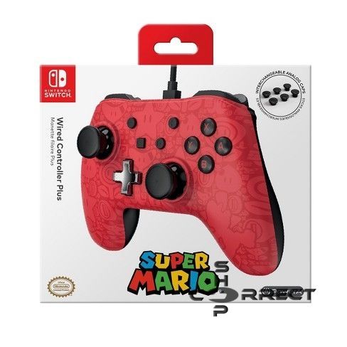 PowerA Nintendo Switch vezetékes Controller Plus - Super Mario (1502684)