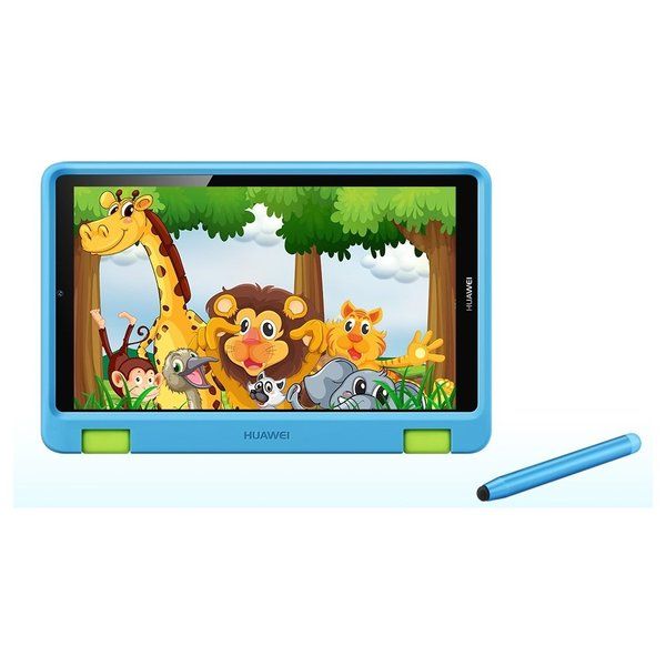 Huawei T3 (7") Kids szilikon tablet tok - kék