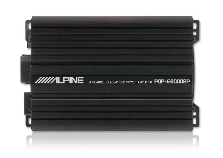 Alpine PDP-E800DSP 8 csatornás autó erősítő, 700W