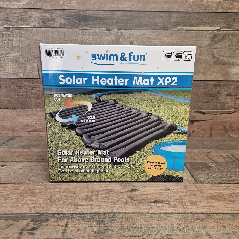 Swim&Fun XP2 szolár vízmelegítő, medence fűtés, 80x13,5x126cm