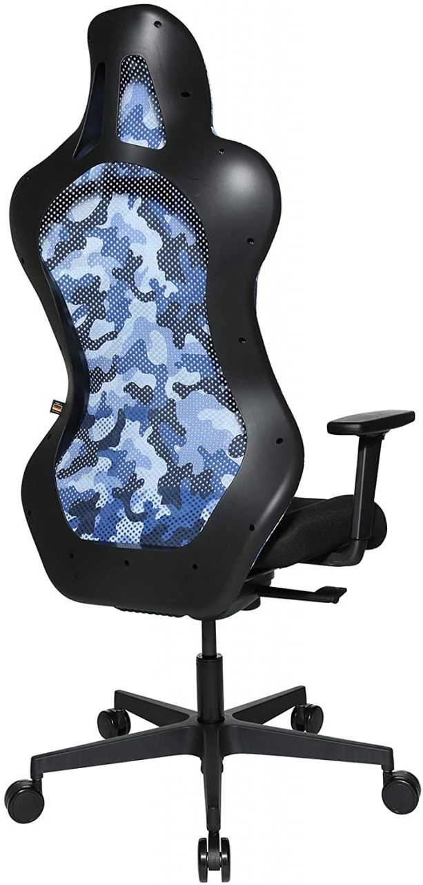 Topstar Sitness RS Sport gamer szék, forgószék - kék/fekete terepszínű (sr500tw1bc08)