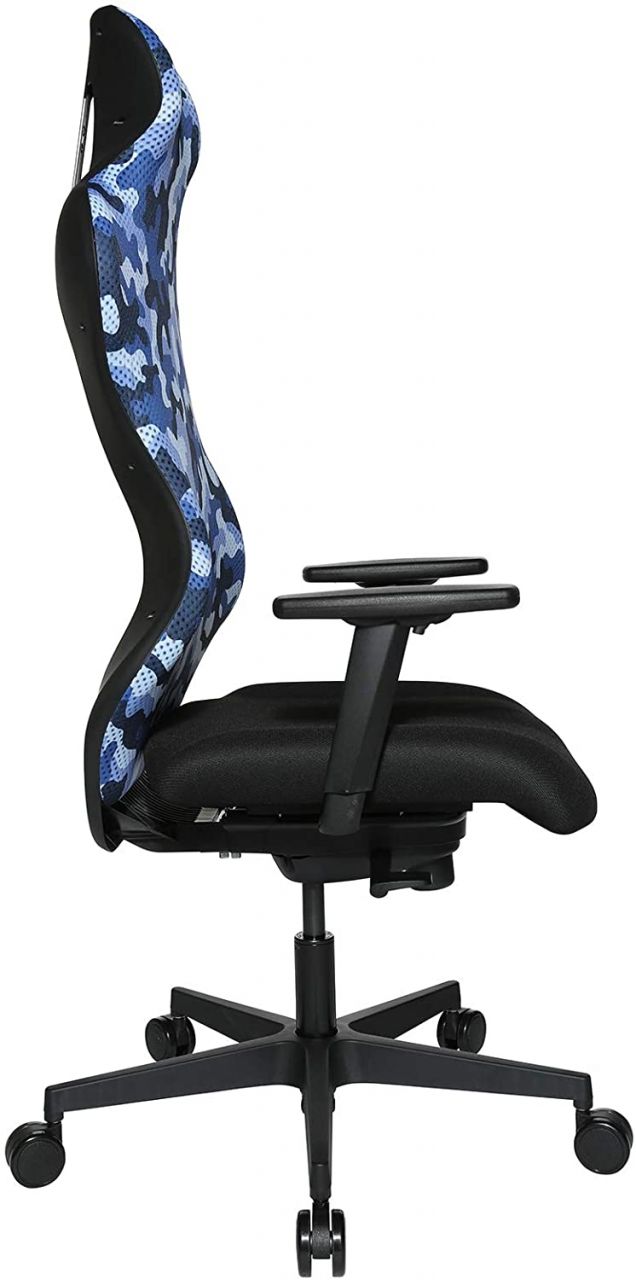 Topstar Sitness RS Sport gamer szék, forgószék - kék/fekete terepszínű (sr500tw1bc08)