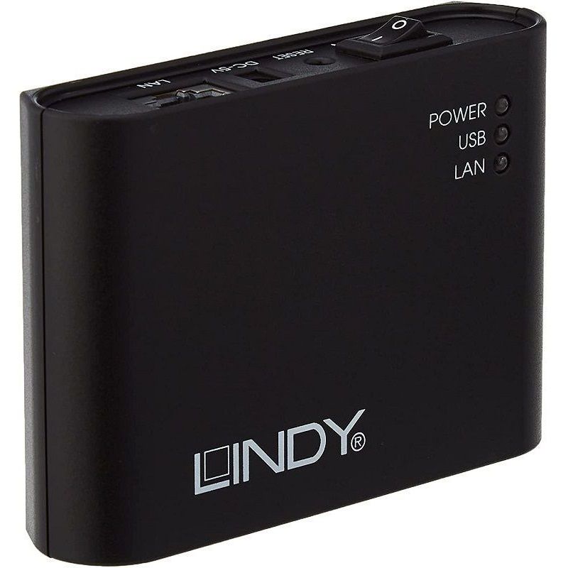 Lindy 42633 USB 2.0 Gigabit Ethernet elosztó (4 port)