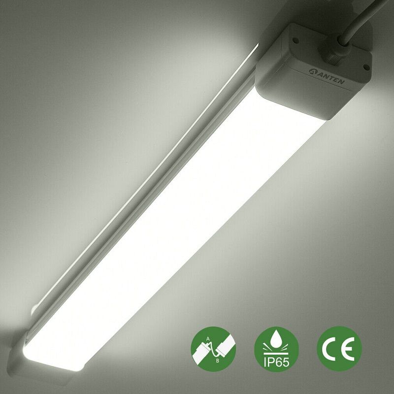 Anten Waterproof LED-es lámpa, 45W, IP65, 6000K, 150cm