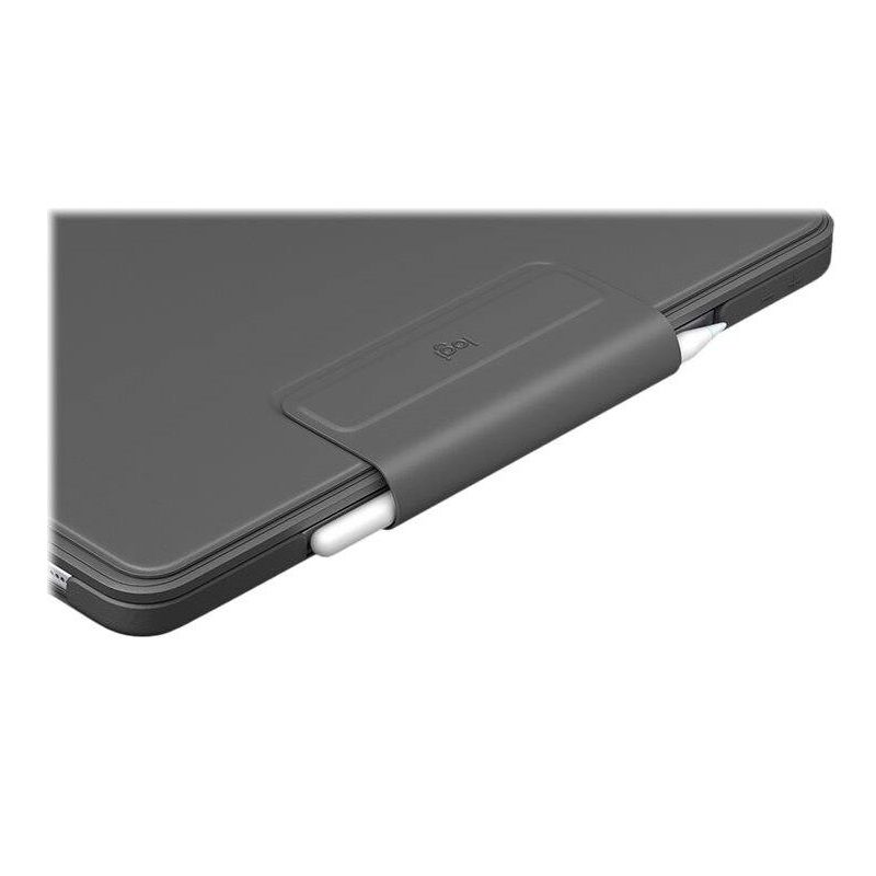 Logitech Slim Folio Pro Apple iPad Pro 12,9" (3rd, 4th Gen.) tok, billentyűzettel (DE) - szürke (920-009704)