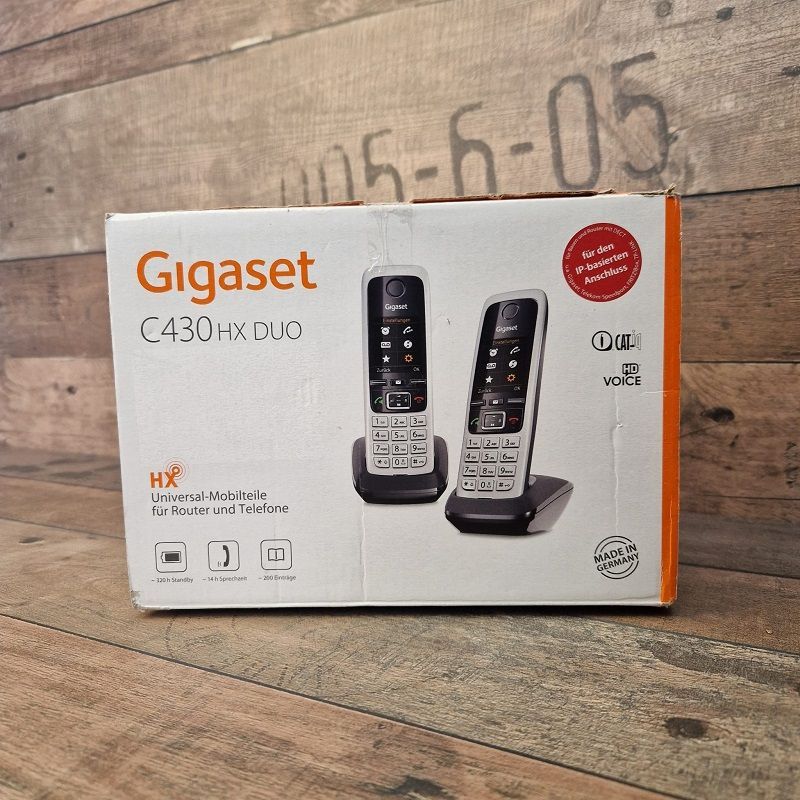 Gigaset C430 HX Duo vezeték nélküli telefon - szürke