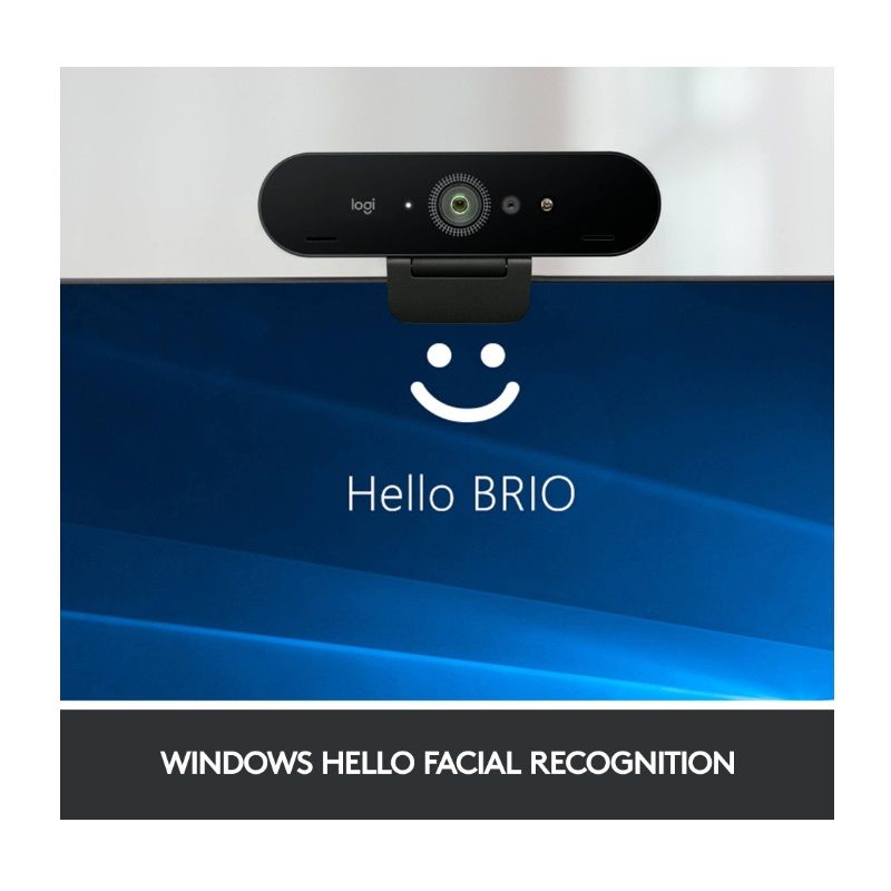 Logitech Brio 4K Stream Edition webkamera - fekete (960-001194)