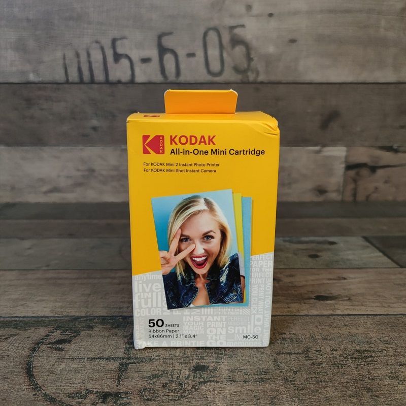 Kodak All-in-One Mini Cartridge fotópapír, 50 lap (2,1"x3,4")