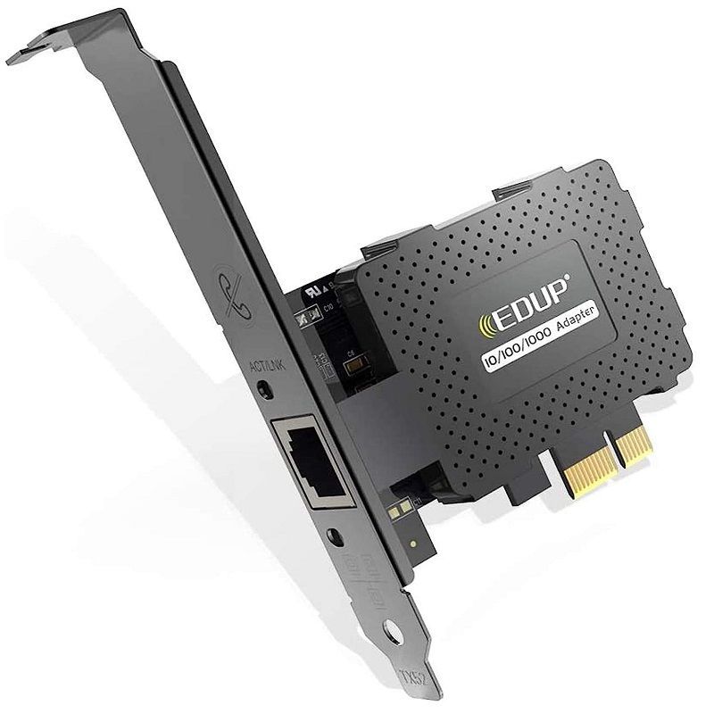EDUP Gigabit Ethernet PCI Express hálózati kártya, 10/100/1000Mbps
