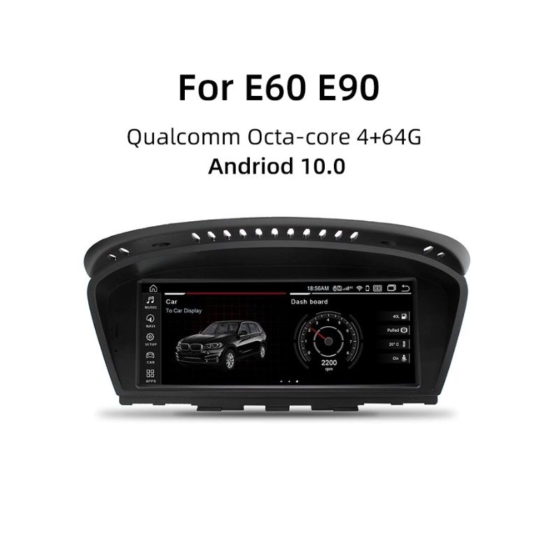 Wondefoo 8,8" Android 10 fejegység, 4/64GB BMW E60/E90 típusokhoz (05-08Y)