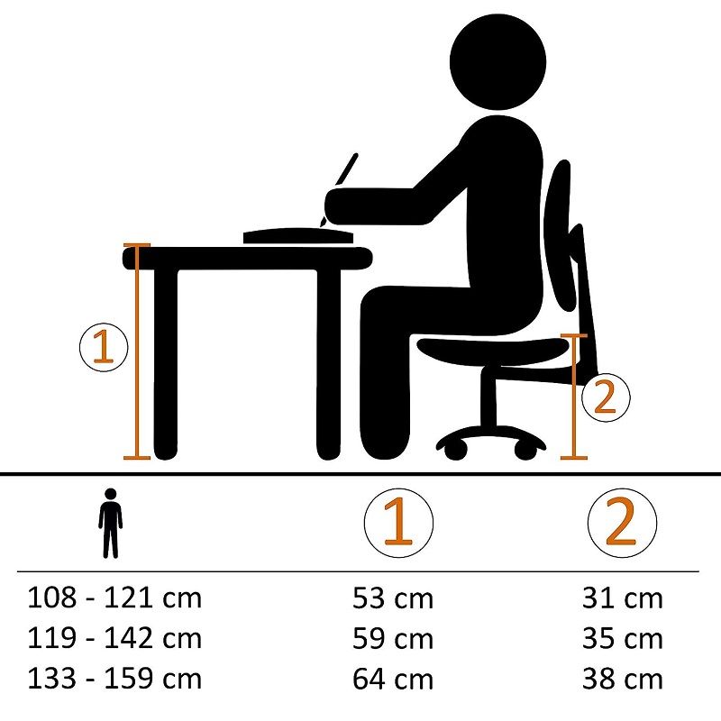 Amstyle Speedy gyerek íróasztal forgószék - zöld/szürke (SPM1.352)