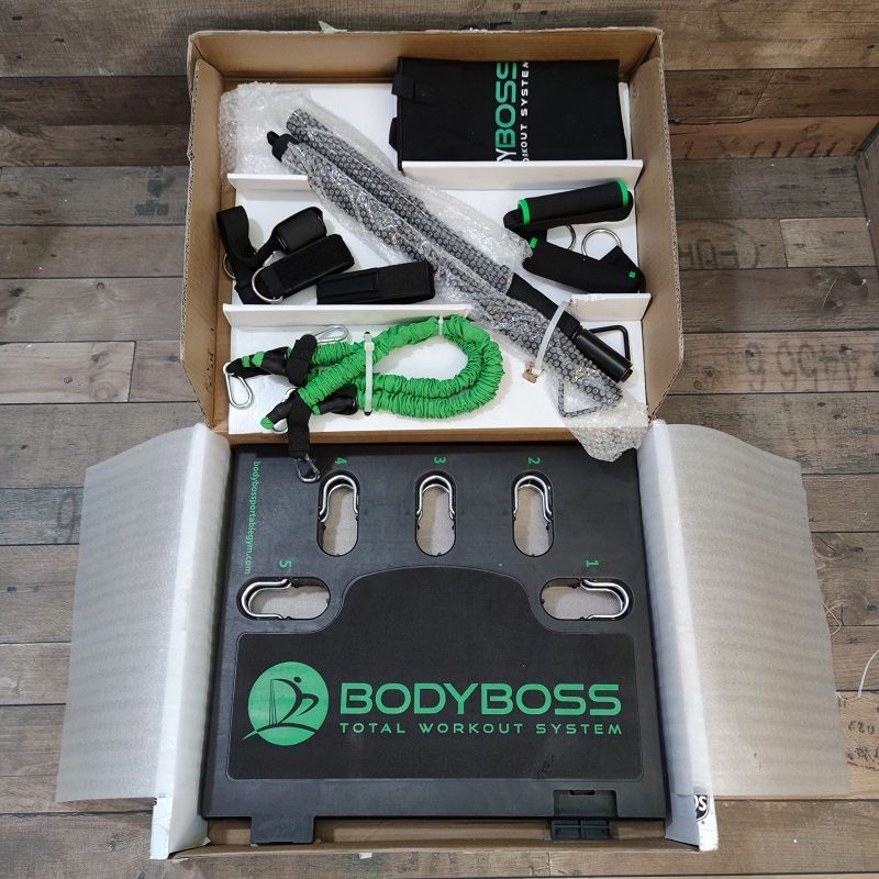 BodyBoss 2.0 multifunkciós fitnesz eszköz, videós edzésprogrammal