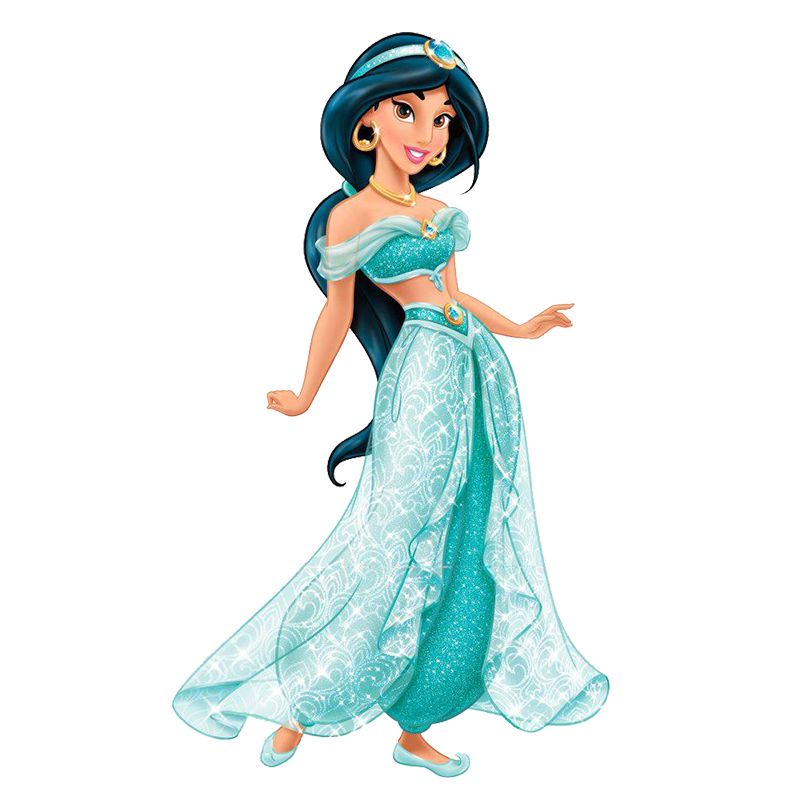Disney Jázmin hercegnő jelmez 5/6-os méret (115-126cm) a Disney Store-tól - kék
