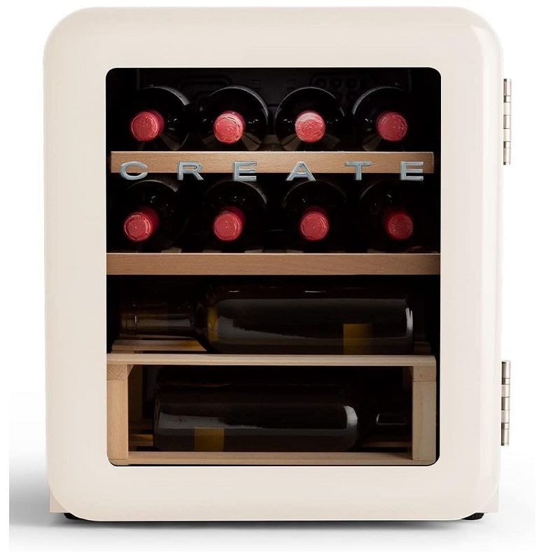 Create Retro M borhűtő, 48l, 12-15 üveg részére - krém (107851-219141) -min. esztétikai hibákkal Create Retro M borhűtő, 48l, 12-15 üveg részére - krém (107851-219141) -min. esztétikai hibákkal