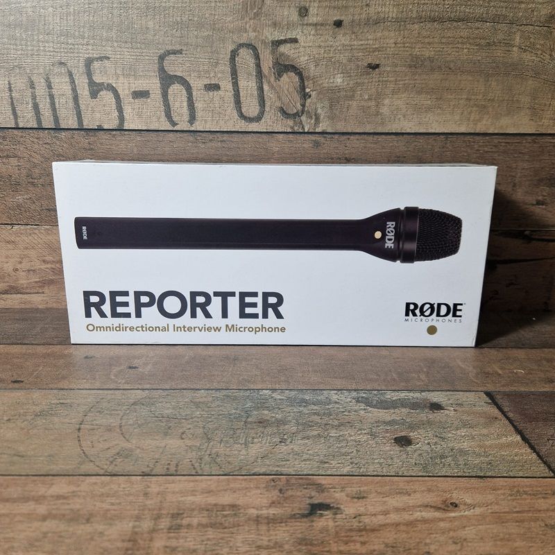 RØDE Reporter dinamikus riporter mikrofon - fekete
