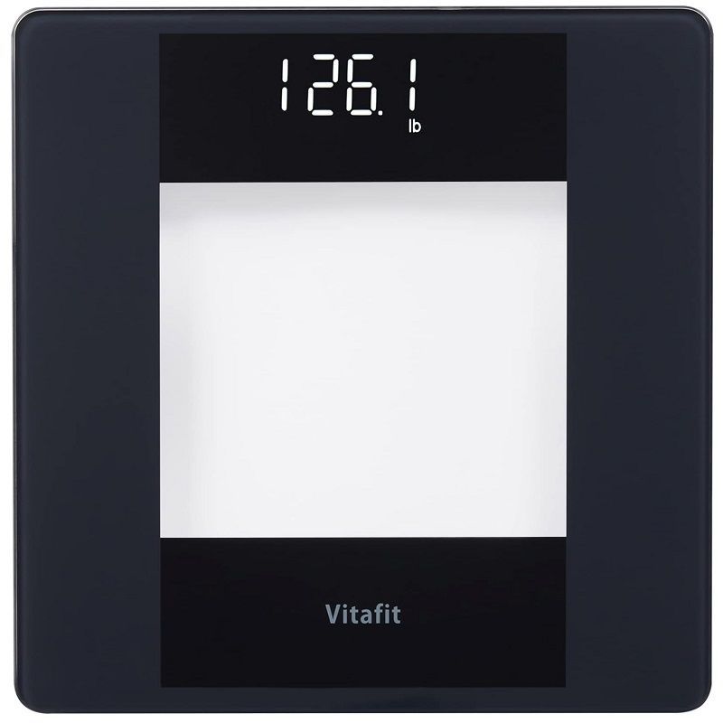 Vitafit VT727 digitális személymérleg, 180 kg-ig - sötétkék