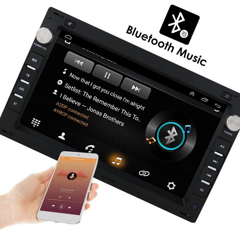 7" 2DIN Android VW fejegység, érintőképernyő, Bluetooth, MirrorLink, GPS, WiFi (930296-ADPASSAT7001)