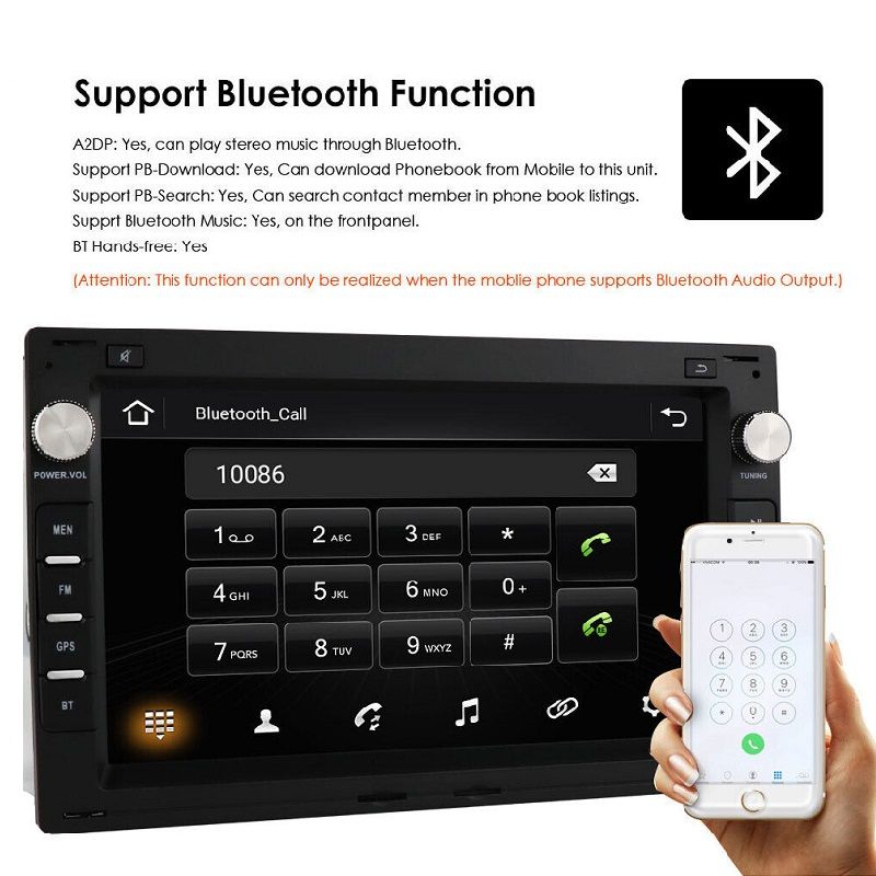 7" 2DIN Android VW fejegység, érintőképernyő, Bluetooth, MirrorLink, GPS, WiFi (930296-ADPASSAT7001)