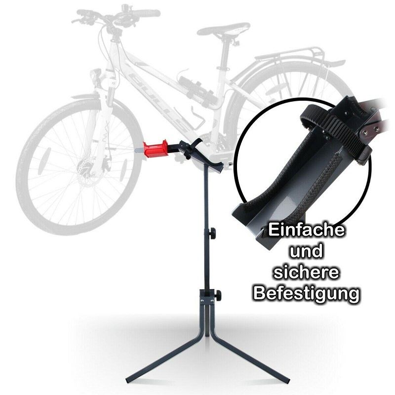 Profex 60677 kerékpár szerelő állvány polccal, 20kg-ig