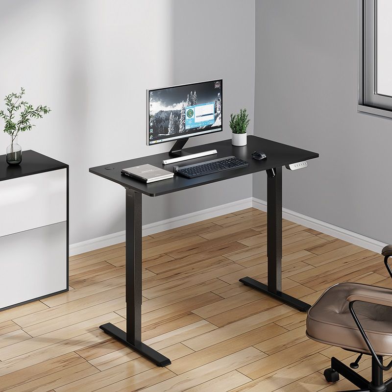 LOGILINK EO0045 íróasztal, elektromos magasságállítással, 120x60x72-114cm - fekete