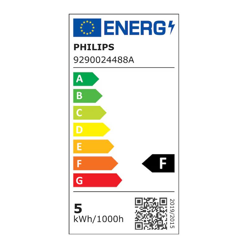 Philips intelligens RGB LED izzó, gyertya, Wi-Fi, Bluetooth, C37, E14, 4,9 W (40 W), 470 lm, színes fény