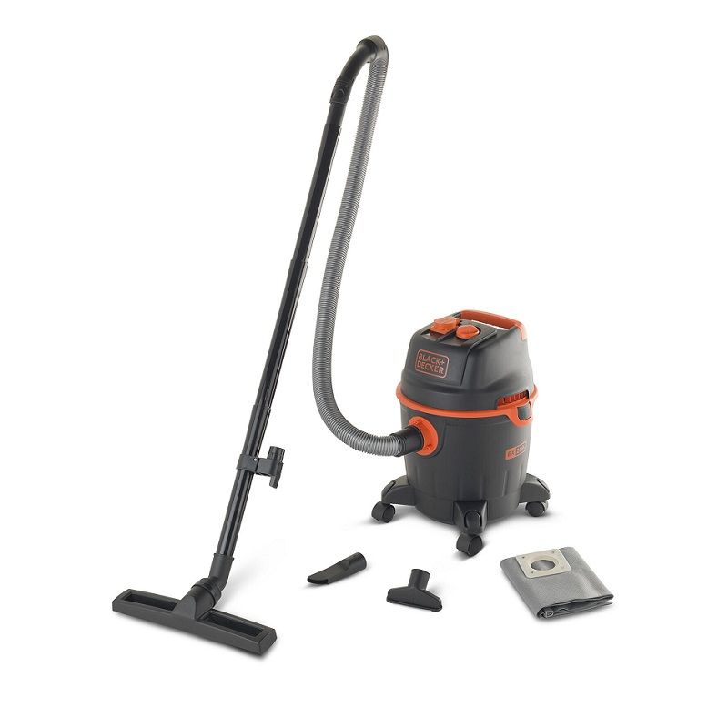 Black&Decker száraz-nedves porszívó 20L, 1200W + kisgép csatlakozó (BXVC20PTE)