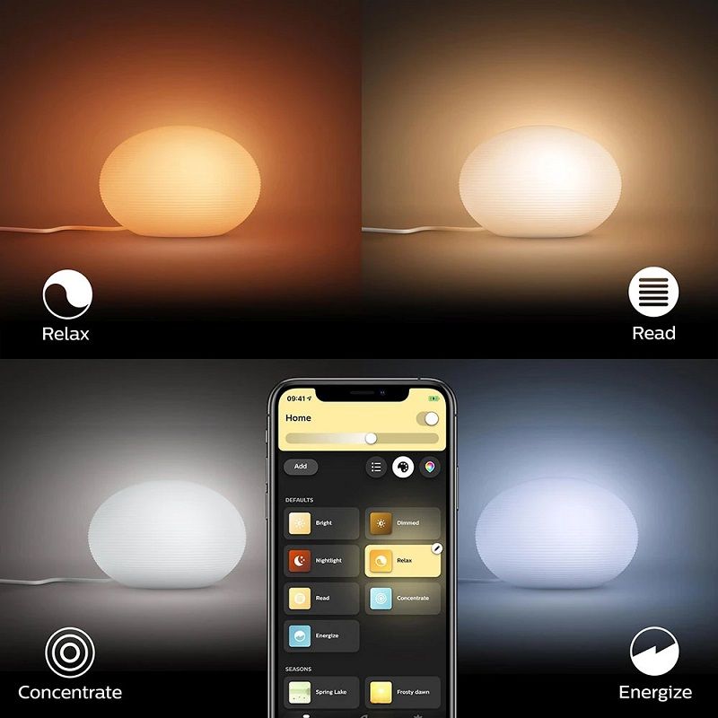 Philips Hue White and Color Ambiance Flourish led asztali lámpa (40904/31/P7)