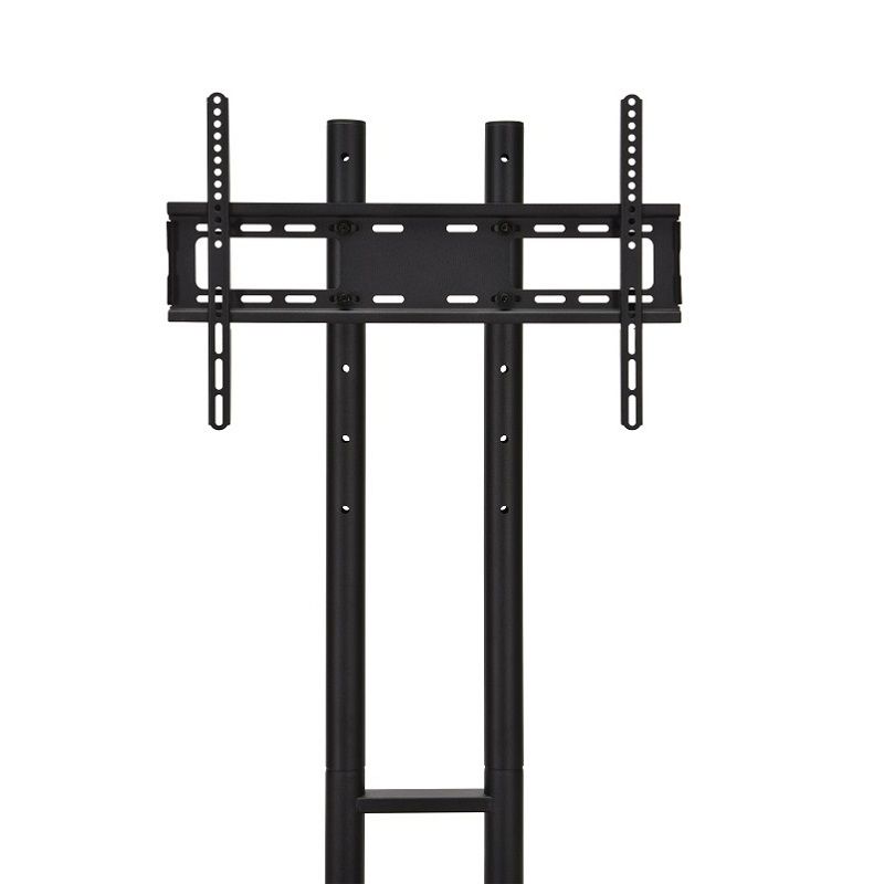 DQ CT-FT állítható mobil TV állvány, polccal, 32-70", 40kg - fekete