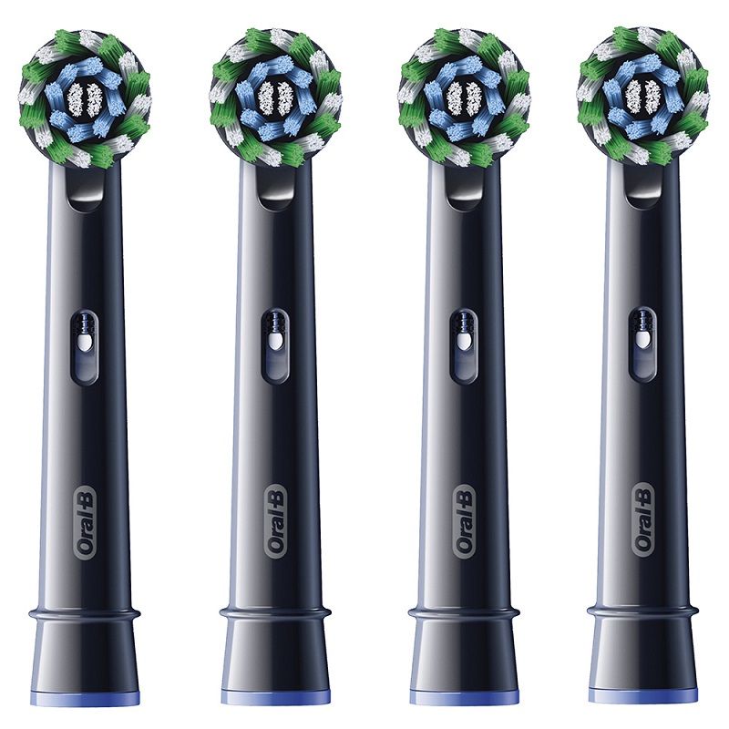 Oral-B EB50BK-4 Pro Cross Action fogkefe pótfej, 4db, fekete