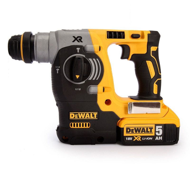 DeWalt DCH273P2-QW XR akkus SDS-Plus fúró-vésőkalapács 18V, 2x5.0Ah, töltő, kofferben