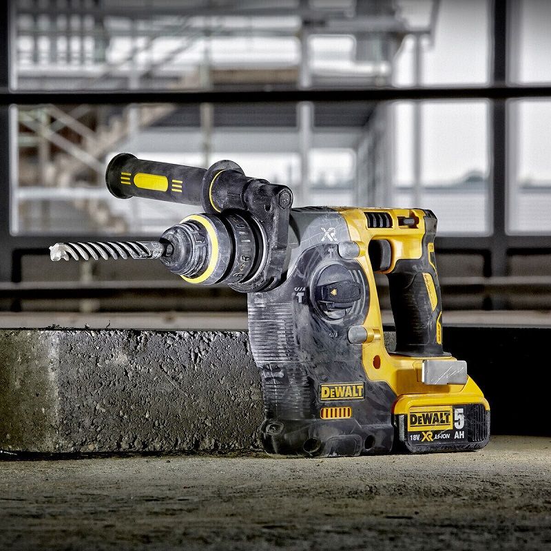 DeWalt DCH273P2-QW XR akkus SDS-Plus fúró-vésőkalapács 18V, 2x5.0Ah, töltő, kofferben