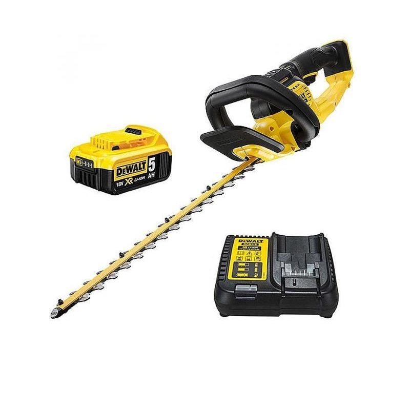 DeWalt DCMHT563P1-QW akkus sövényvágó 18V, 550mm, 1x5Ah akku + töltő