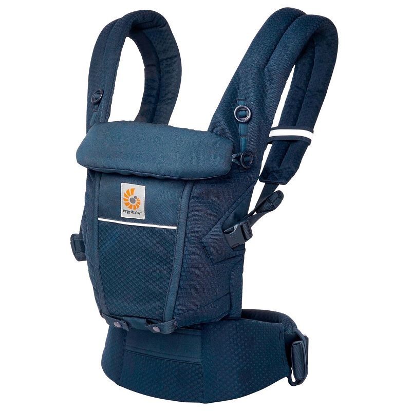 Ergobaby Adapt Soft Flex hálós babahordozó - éjkék (BCASFMMIDBLU)