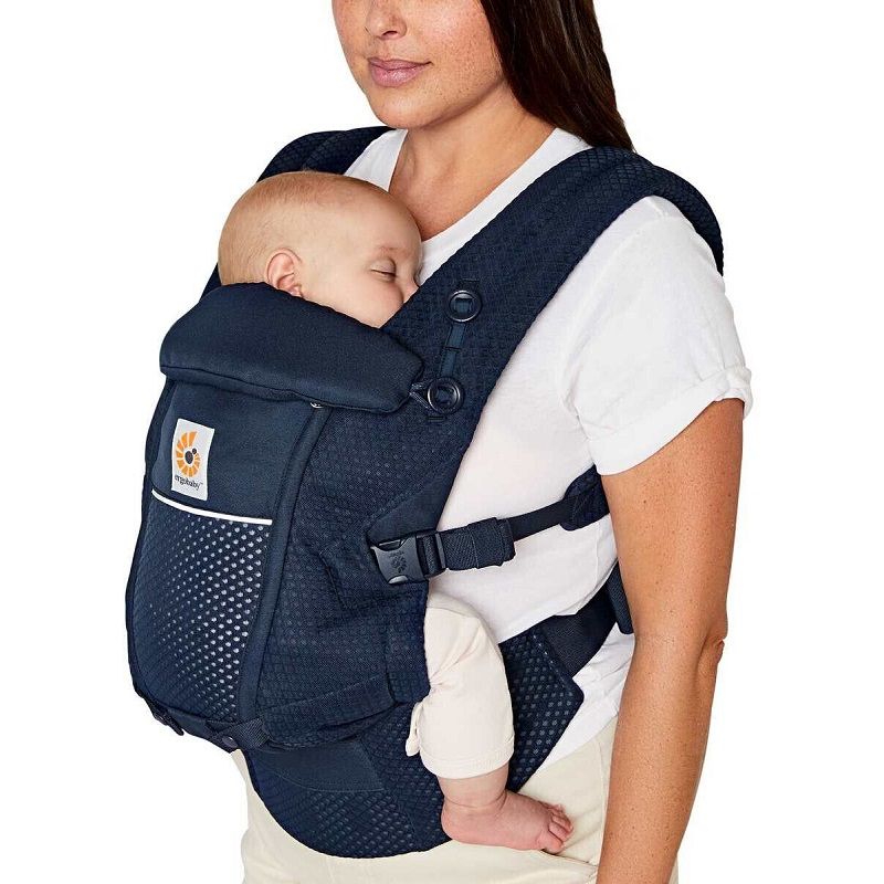 Ergobaby Adapt Soft Flex hálós babahordozó - éjkék (BCASFMMIDBLU)