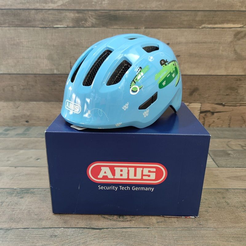 ABUS Smiley 3.0 bukósisak, "M" 50-55cm - kék (blue croco)