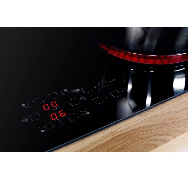 Privileg PCTAC 7042 NE keret nélküli beépíthető kerámia főzőlap, 4 zónás, 6,8kW, 77x51cm - fekete Privileg PCTAC 7042 NE keret nélküli beépíthető kerámia főzőlap, 4 zónás, 6,8kW, 77x51cm - fekete