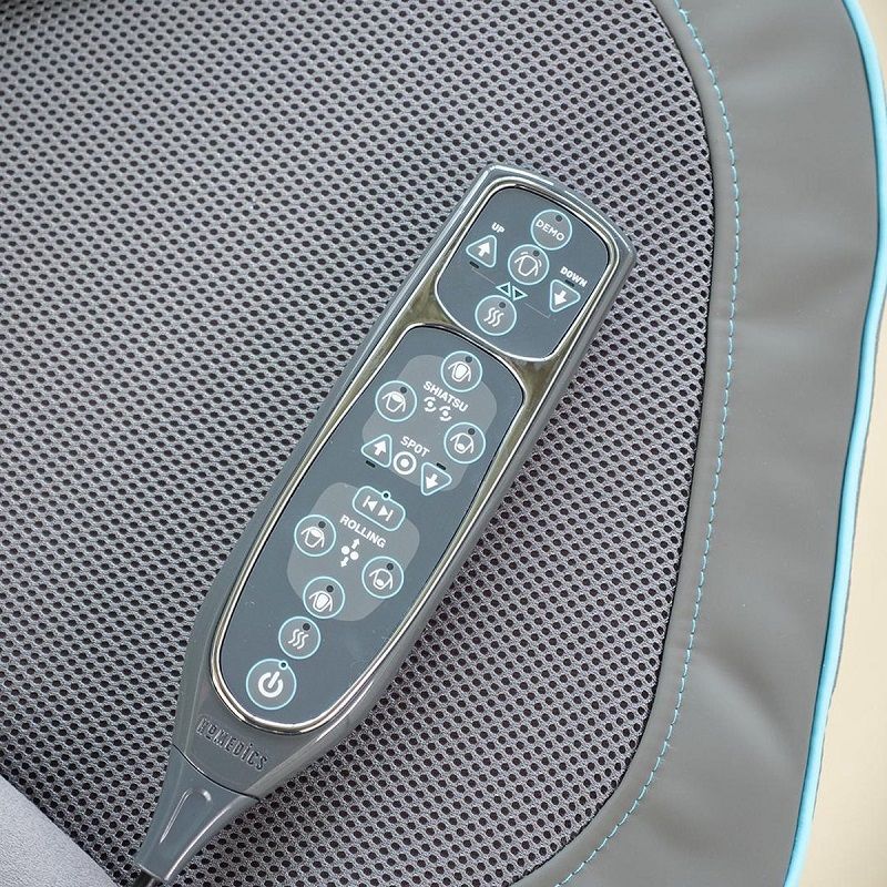 HoMedics GEL masszázsülés, shiatsu masszázshoz, fűtéssel, 220V, távirányítóval (SGM-1600H-EUX)