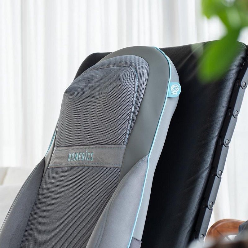 HoMedics GEL masszázsülés, shiatsu masszázshoz, fűtéssel, 220V, távirányítóval (SGM-1600H-EUX)