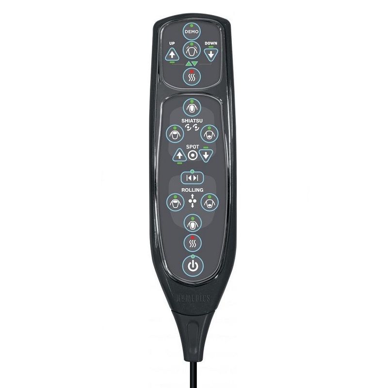 HoMedics GEL masszázsülés, shiatsu masszázshoz, fűtéssel, 220V, távirányítóval (SGM-1600H-EUX)