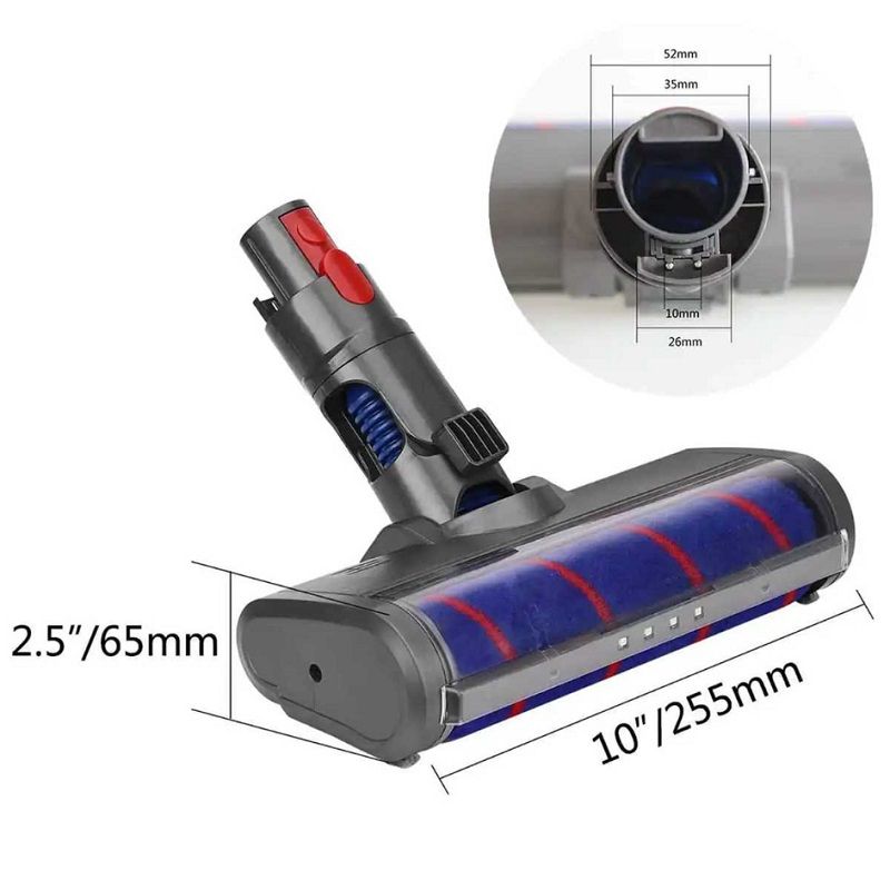 Dyson elektromos forgó kefefej, led világítással (utángyártott: Wigento)