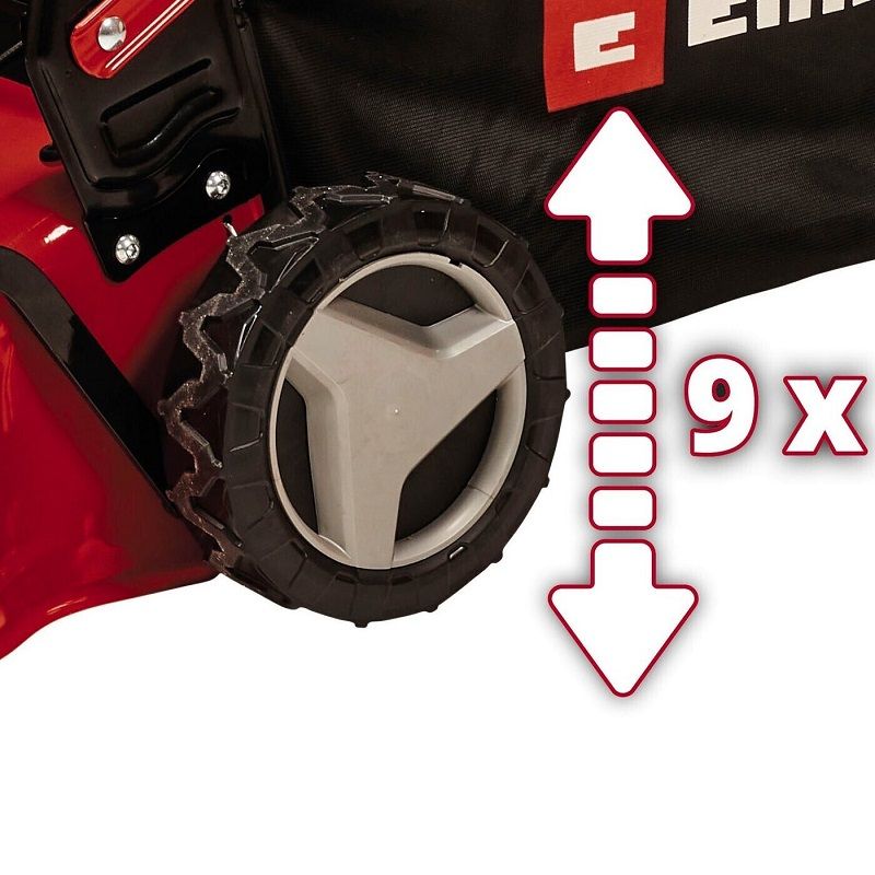 Einhell GC-PM 46/5 S benzines önjáró fűnyíró, 132 cm³, 46cm, 65L, 2000W (3407550)