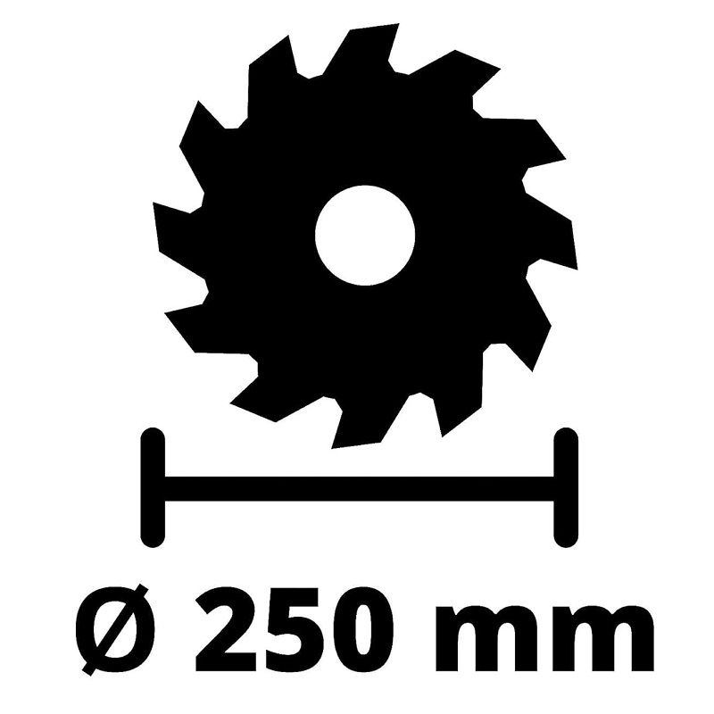 Einhell TC-TS 2025/2 U asztali körfűrész, 250mm, 1800W (4340490)