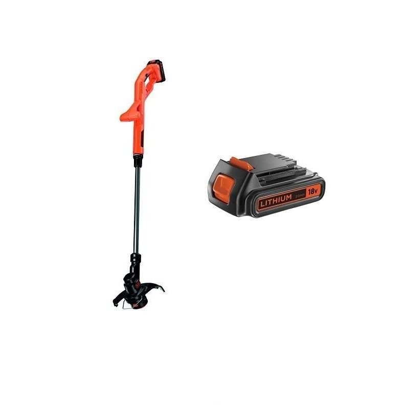 Black&Decker ST182320-QW akkus szegélynyíró, 18V, 2Ah