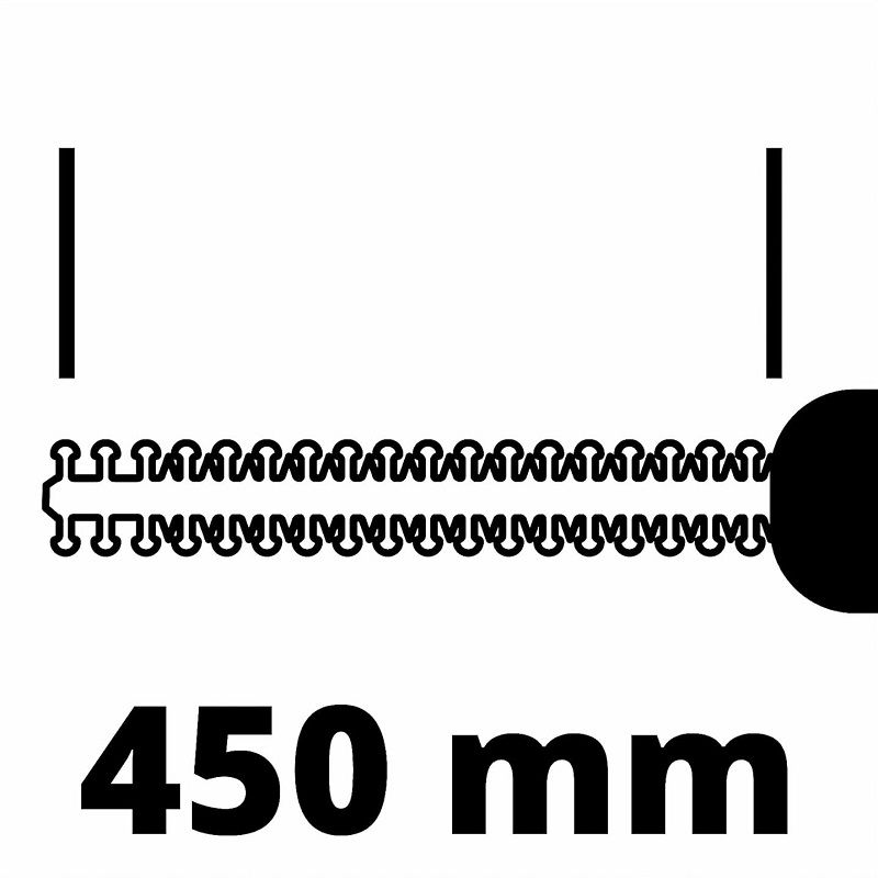 Einhell GH-EH 4245 elektromos sövényvágó, 45cm, 420W (3403460)