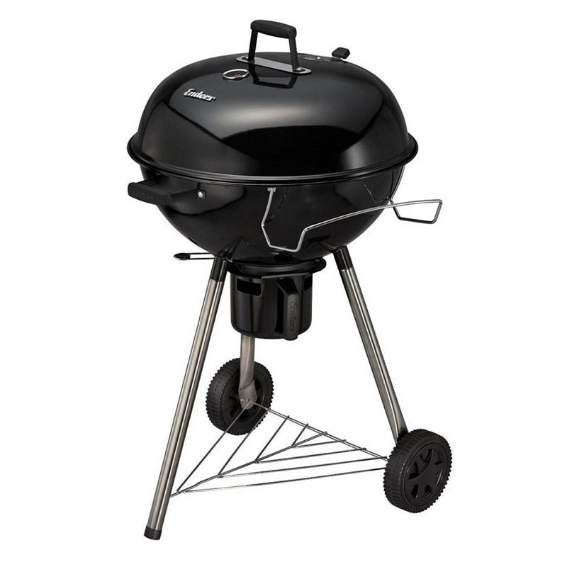 Enders Caldera Pro faszenes gömbgrill, hőmérővel, rozsdamentes acél, 54cm - fekete (80910)