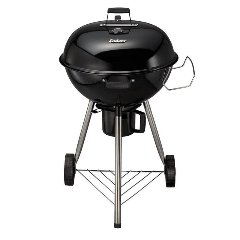 Enders Caldera Pro faszenes gömbgrill, hőmérővel, rozsdamentes acél, 54cm - fekete (80910)