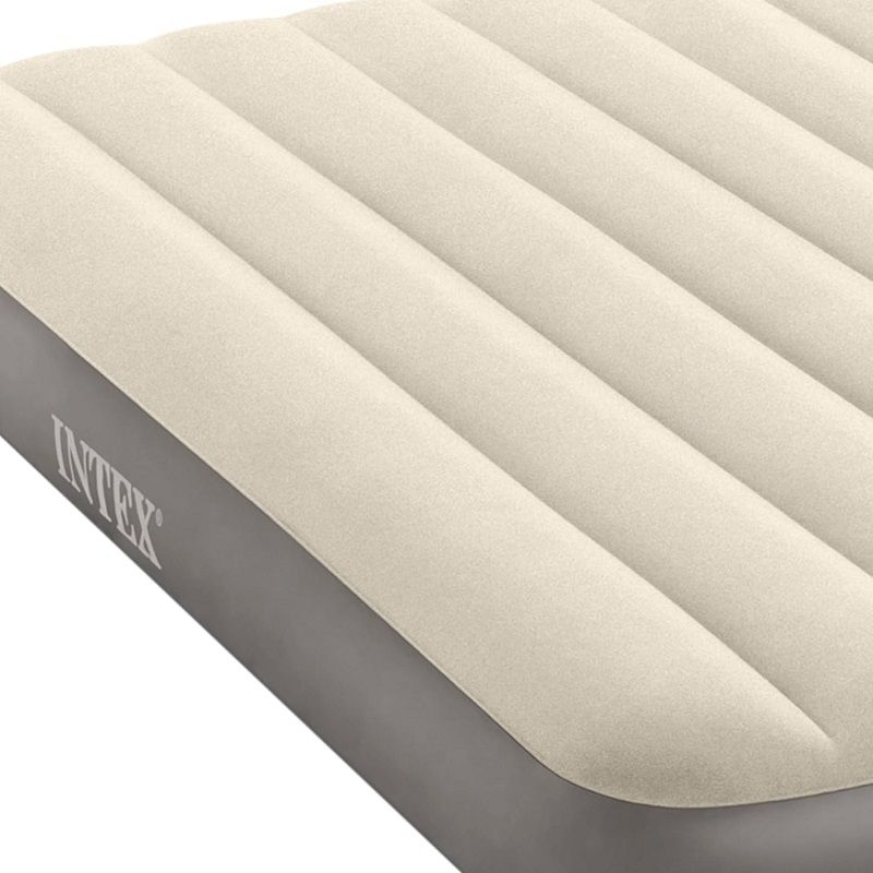 Intex Deluxe Full Dura-Beam felfújható ágy, 137x191x25cm - szürke (64102)